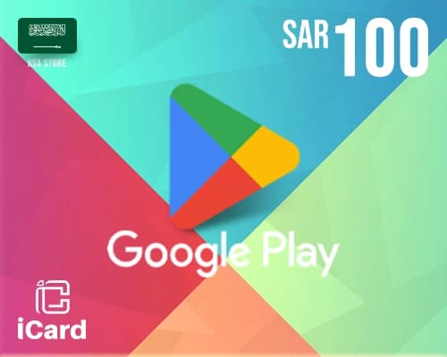 بطاقة جوجل بلاي 100 ريال (المتجر السعودي)