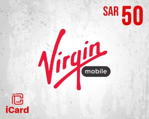 بطاقة فيرجن موبايل السعودي  - 50 ريال