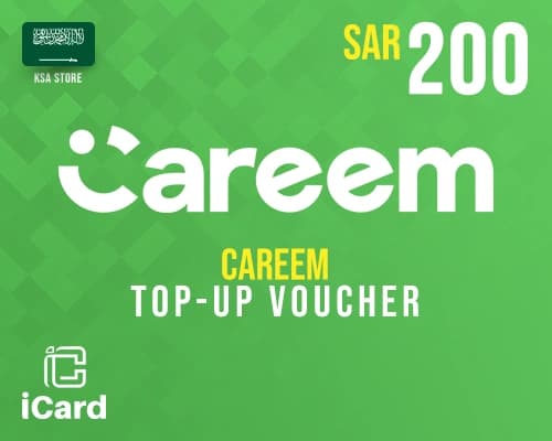 بطاقة شحن كريم للعملاء - 200 ريال