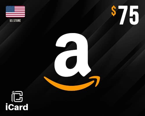 امازون بطاقة هدايا - 75 دولار (ستور امريكي)