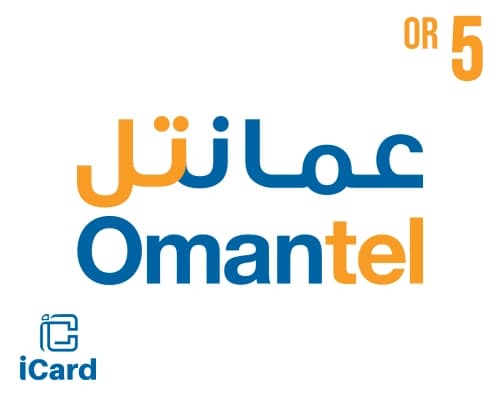 بطاقة عمانتل 5 ريال عماني