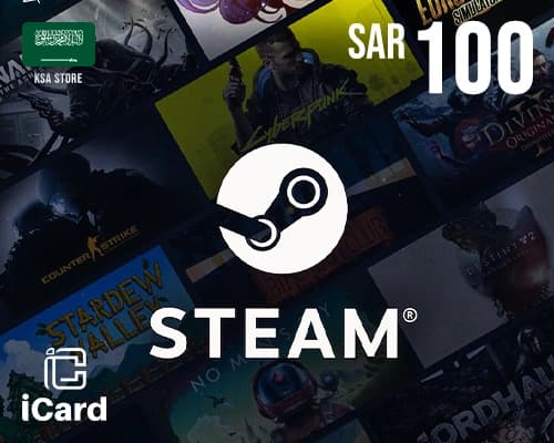 بطاقة ستيم  والت - 100 ريال سعودي