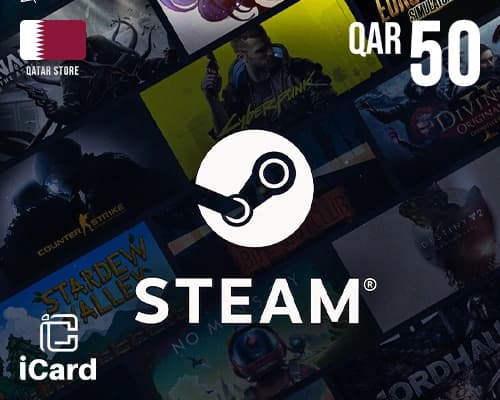 بطاقة ستيم  والت 50 ريال قطري