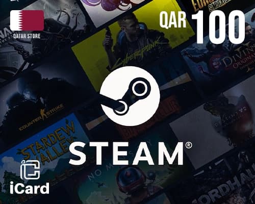 بطاقة ستيم  والت 100 ريال قطري