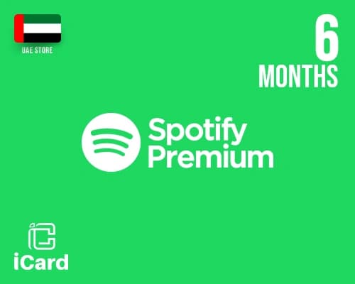 سبوتيفاي بريميوم اشتراك 6 شهور اماراتي