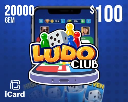 لودو كلوب 100 دولار - 20000 ألماسة
