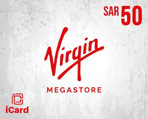 فيرجن ميجاستور بطاقة هدايا 50 ريال