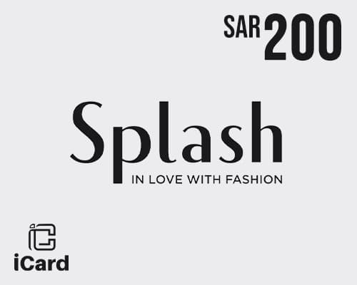 بطاقة هدايا سبلاش 200 ريال - المتجر السعودي