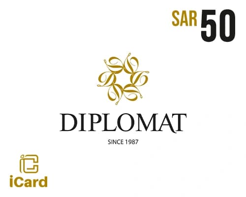 حلويات الدبلوماسي بطاقة هدايا 50 ريال
