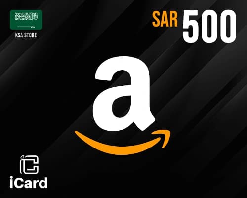 امازون بطاقة هدايا - 500 ريال (سعودي)
