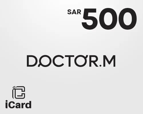 بطاقة دكتور إم  500 ريال سعودي