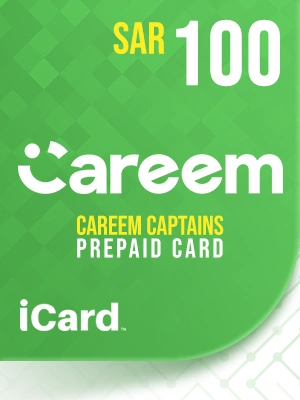 بطاقة شحن كريم للكابتن - 100 ريال