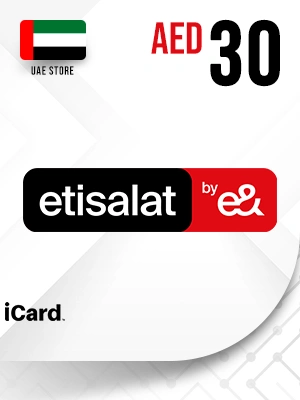 شحن اتصالات الامارات 30 درهم