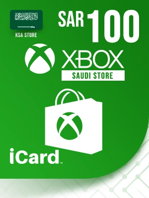 بطاقة مايكروسوفت اكس بوكس لايف 100 ريال المتجر السعودي تعمل داخل السعودية فقط