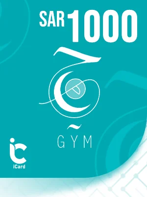 نادي جبم بطاقة هدايا 1000 ريال 