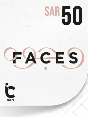 وجوه بطاقة هدايا 50 ريال