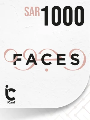 وجوه بطاقة هدايا 1000 ريال