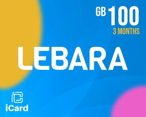 ليبارا بيانات 100 جيجا 3 أشهر