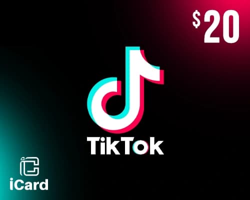 بطاقة تيك توك 20 دولار (ستور سعودي) - منوفر في الاندرويد فقط