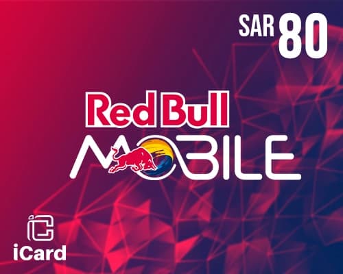 ريد بول بطاقة شحن 92 ريال