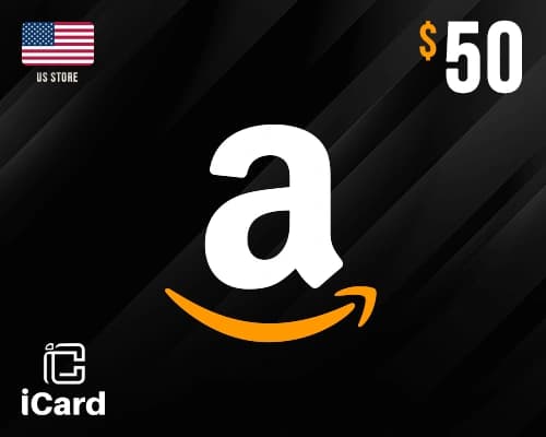 امازون بطاقة هدايا - 50 دولار (امريكي)